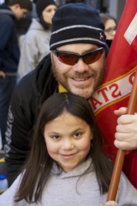 Portland "Rucksgiving" is a three-mile hike to bring in-kind donations to the Burnside Shelter at Portland Rescue Mission.